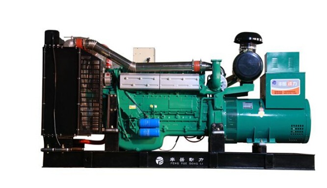 青松乡上柴500kw大型柴油发电机组